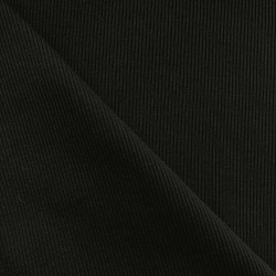 Ткань Кашкорсе, 420гм/2, 110см, цвет Черный (на отрез) в Лыткарино