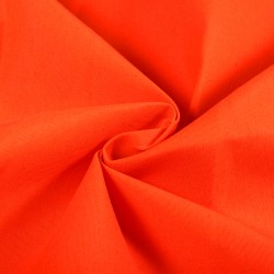 Ткань Грета Водоотталкивающая (80%пф, 20%хл) (Ширина 150см), цвет Оранжевый Неон (на отрез) в Лыткарино