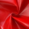 Ткань ПВХ 600 гр/м2 плотная, Красный (Ширина 150см), на отрез