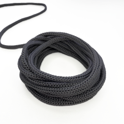 Шнур для одежды d-4.5мм, цвет Серый (на отрез)  в Лыткарино