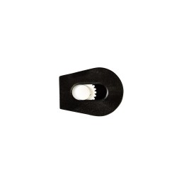 Зажим для шнура 4 мм KL цвет Чёрный + Белый (поштучно)  в Лыткарино