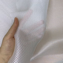 Сетка 3D трехслойная Air mesh 160 гр/м2, цвет Белый (на отрез)  в Лыткарино