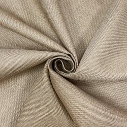 Ткань Рогожка (мебельная), цвет Бежевый (на отрез) (100% полиэстер) в Лыткарино