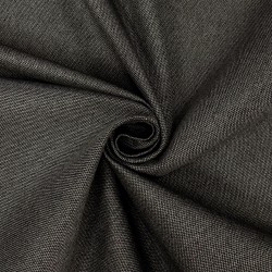 Ткань Рогожка (мебельная) (Ширина 140см), цвет Тёмно-Серый (на отрез) в Лыткарино