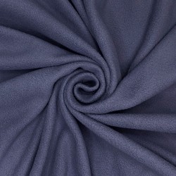 Ткань Флис Односторонний 130 гр/м2 (Ширина 150см), цвет Темно-серый (на отрез) в Лыткарино