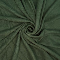 Ткань Флис Односторонний 130 гр/м2,  Темный хаки   в Лыткарино