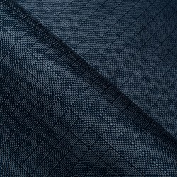 Ткань Oxford 600D PU РИП-СТОП (Ширина 1,48м), цвет Темно-Синий (на отрез) в Лыткарино