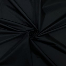 Ткань Дюспо 240Т  WR PU Milky (Ширина 150см), цвет Черный (на отрез) в Лыткарино