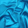 Ткань Атлас-сатин ЛЮКС, цвет Голубой (на отрез)