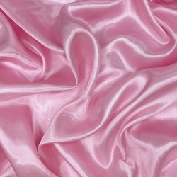 Ткань Атлас-сатин (Ширина 150см), цвет Розовый (на отрез) в Лыткарино