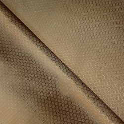 Ткань Oxford 300D PU Рип-Стоп СОТЫ, цвет Светло-Коричневый (на отрез) в Лыткарино