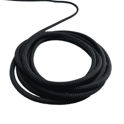 Шнур (Резинка) шляпный 7мм, цвет Чёрный (на отрез) в Лыткарино