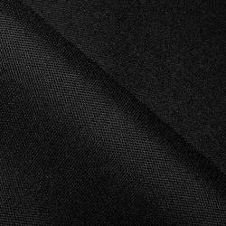 Ткань Oxford 600D ПВХ (Ширина 1,48м), цвет Черный (на отрез) в Лыткарино