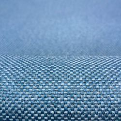 Ткань Блэкаут для штор светозатемняющая 85% &quot;Рогожка Синяя&quot; (на отрез)  в Лыткарино