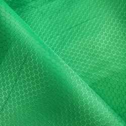 Ткань Oxford 300D PU Рип-Стоп СОТЫ, цвет Зелёный (на отрез) в Лыткарино
