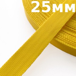 Лента-Стропа 25мм,  Жёлтый   в Лыткарино