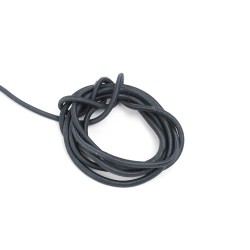 Шнур (Резинка) шляпный 3мм, цвет Серый (на отрез) в Лыткарино