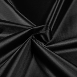*Ткань Оксфорд 210D PU, цвет Черный (на отрез)  в Лыткарино