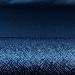 Ткань Блэкаут для штор светозатемняющая 100% (Ширина 280см)  &quot;Орнамент Синий&quot; (на отрез) в Лыткарино